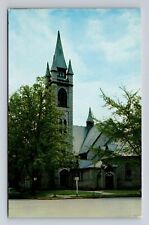Granville OH-Ohio, The First Baptist Church, Religion, Antique Vintage Postcard picture