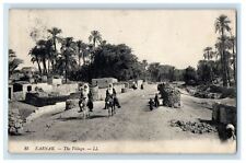 c1910 The Village L.L. Karnak El-Karnak, Luxor Governorate, Egypt Postcard picture