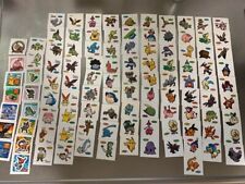Pokemon Seal Sticker vintage Goods Lot Amada Deco Character Rare 106 pieces picture