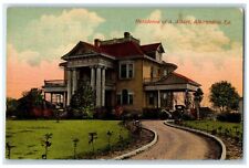 c1910 Exterior View Residence A. Albert Alexandria Louisiana LA Vintage Postcard picture
