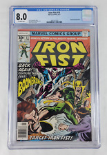 Iron Fist #13 Marvel Comics 1977 CGC 8.0 picture