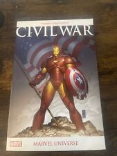 Civil War Marvel Universe trade paperback 1st print tpb Comics book 2007 picture