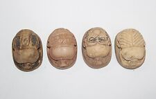 4 RARE ANCIENT EGYPTIAN ANTIQUE ROYAL SCARAB Stone 1569-1530 BC picture