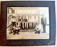 Avalon ~ CATALINA ISLAND CALIFORNIA ~  Yellow FIN catch ~ Fishing day boat 1904 picture
