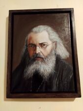 Saint Luke of Crimea Orthodox hand painted portrait icon 12x16 on floated frame picture