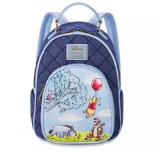Disney WINNIE THE POOH new LOUNGEFLY mini backpack Tigger Piglet Eeyore picture