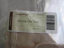 Longaberger Stuck on you Post it Note Basket Oatmeal Liner  NEW picture