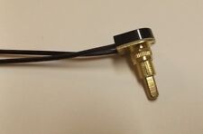 PUSH BUTTON ON-OFF BRASS PLATED CANOPY SWITCH SINGLE POLE 5/8
