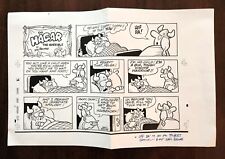 HAGAR THE HORRIBLE, CHRIS BROWNE SIGNED LITHOGRAPH,  Sunday strip, May 12, 1991 picture