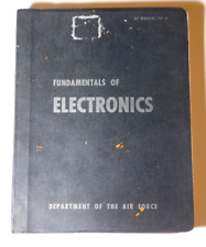 Air Force Manual 101-8 Fundamentals of Electronics 1957 Vintage picture