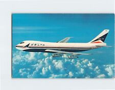 Postcard Fly Delta's 747 Boeing 747 Super Jets picture