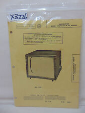  SAMS PHOTOFACT FOLDER MANUAL & SCHEMATIC TV HALLICRAFTERS 17T310 B M W A1600D picture