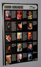 1995 Star Trek The Next Generation TNG 35 by 23 inch Humanoids tv series poster picture