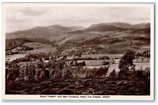 c1920's Glen Turret Ben Chonzie Knock Crieff Scotland RPPC Photo Postcard picture
