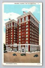 Orlando FL-Florida, The Angebilt Hotel, Advertising, Vintage c1941 Postcard picture