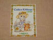 VINTAGE PET CAT KITTEN 1994 CALICO KITTENS CATNIP by ENESCO NOS NEW OLD STOCK picture