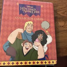 Disney the Hunchback of Notre Dame Complete Set Plus Binder And Inserts picture