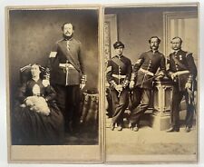 2 Remarkable CDVs of Same Soldier-15th Canadian Volunteer Militia Battalion picture