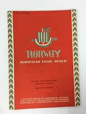 1939 New York World's Fair Norway Norwegian Trade Review Booklet Book picture