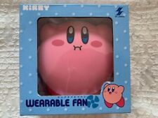 KIRBY OF THE STARS FAN Wearable Fan Hands-free Neck-hang type BANDAI JP picture