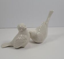 2 MCM Porcelain Love Birds Figurines,  2 inch long, Vintage, Clearance Sale  picture