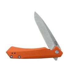 Case XX WR Pocket Knife Kinzua EDC, S35VN Spear Blade, Orange Anodized Alumin... picture