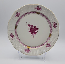 Herend Chinese Bouquet Raspberry Dinner Plate ca. 10