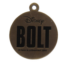 B4 Disney Cast LE 1750 Pin Bolt A hero is unleashed 2008 Opening Day Dog Tag picture