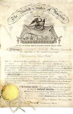 United States of America Patent signed by Daniel Webster - Autographs - Autograp picture
