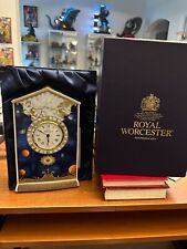 Royal Worcester To Celebrate the Millennium 2000 Large Mantle Clock picture
