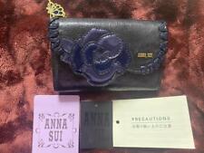 ANNA SUI mini purse ruby butterfly Black W5inch Ladies Fashion picture