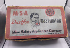 Collectible Vintage M.S.A Mine Safety Appliance Dustfoe  # 46162 NOS picture