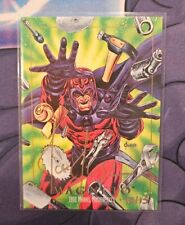 2016 Marvel Masterpieces Magneto Auto 10/15 1992 Buyback Joe Jusko Autograph COA picture