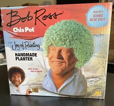 Bob Ross Signature Chia Pet The Joy of Painting Pottery Planter picture