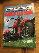 Authentic Restoration Guides How to Restore your Harley-Davidson Bruce Palmer HD picture