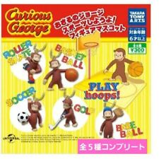 Let'S Play Curious George Sports Figure Mascot Gacha Comp Miniature figure picture