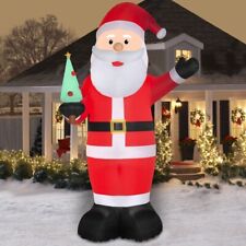 Santa Inflatable 14 FT Lighted Colossal Santa Holding Star Inflatable Yard Decor picture