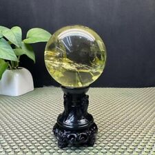 370g TOP Natural  clear citrine Quartz Sphere Crystal Ball Reiki Healing picture