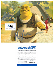 MIKE MYERS AUTOGRAPH SIGNED 8x10 PHOTO SHREK ACOA picture