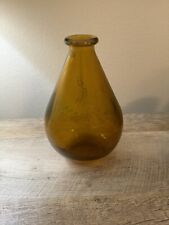 Amber Glass Bottle FREELAND PORTLAND OREGON Gin Bottle 8.5”  picture