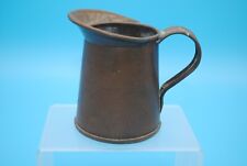Antique solid copper pitcher. Handmade and may be a measuring cup. picture