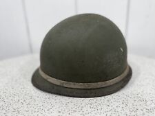 Vintage M-1 WWII Military Helmet with Chinstrap, No Liner picture