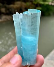 56 Gram Terminated Aquamarine Crystal From Shigar Pakistan picture