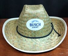 Busch Light County Straw Cowboy Hat Beer Anheuser Busch picture