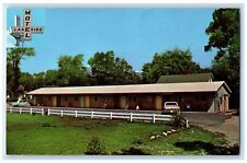 c1950's Lakeside Motel Car Buena Vista Colorado CO Unposted Vintage Postcard picture