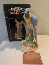 ezra brooks liquor decanter wildlife collector series empty Blue And Gold Macaw picture