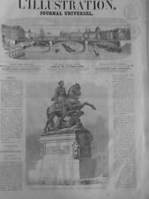 1864 1899 Equestrian Statue 11 Old Newspapers picture