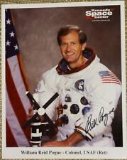 BILL POGUE (d.2014) hand signed 8x10 NASA Photo SKYLAB 4 U.S. Astronaut picture