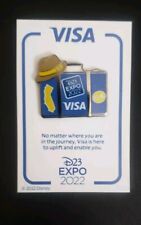 D23 Expo 2022 Exclusive Visa Luggage Pin picture
