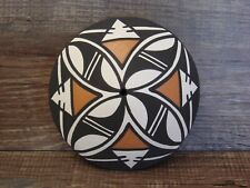 Acoma Indian Hand Painted Pottery Seed Pot - E. Antonio picture